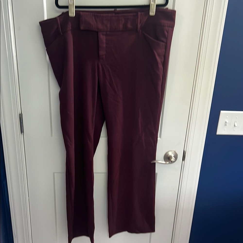 Burgundy Dress Pants